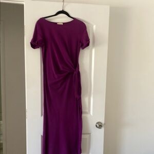 Elegant Purple Women's Dress